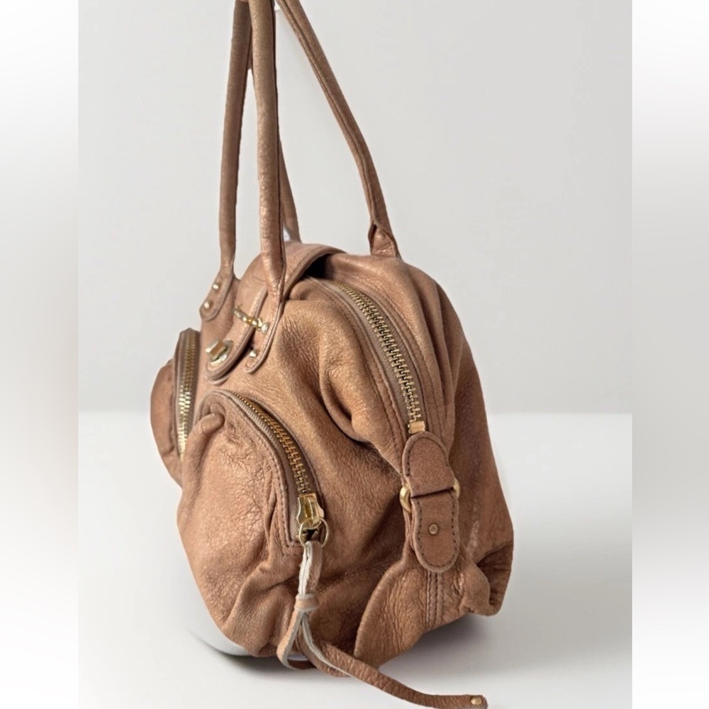Botkier Bianca Boho Leather Signature Satchel Bag purse Handbag *Flaws - Picture 8 of 16